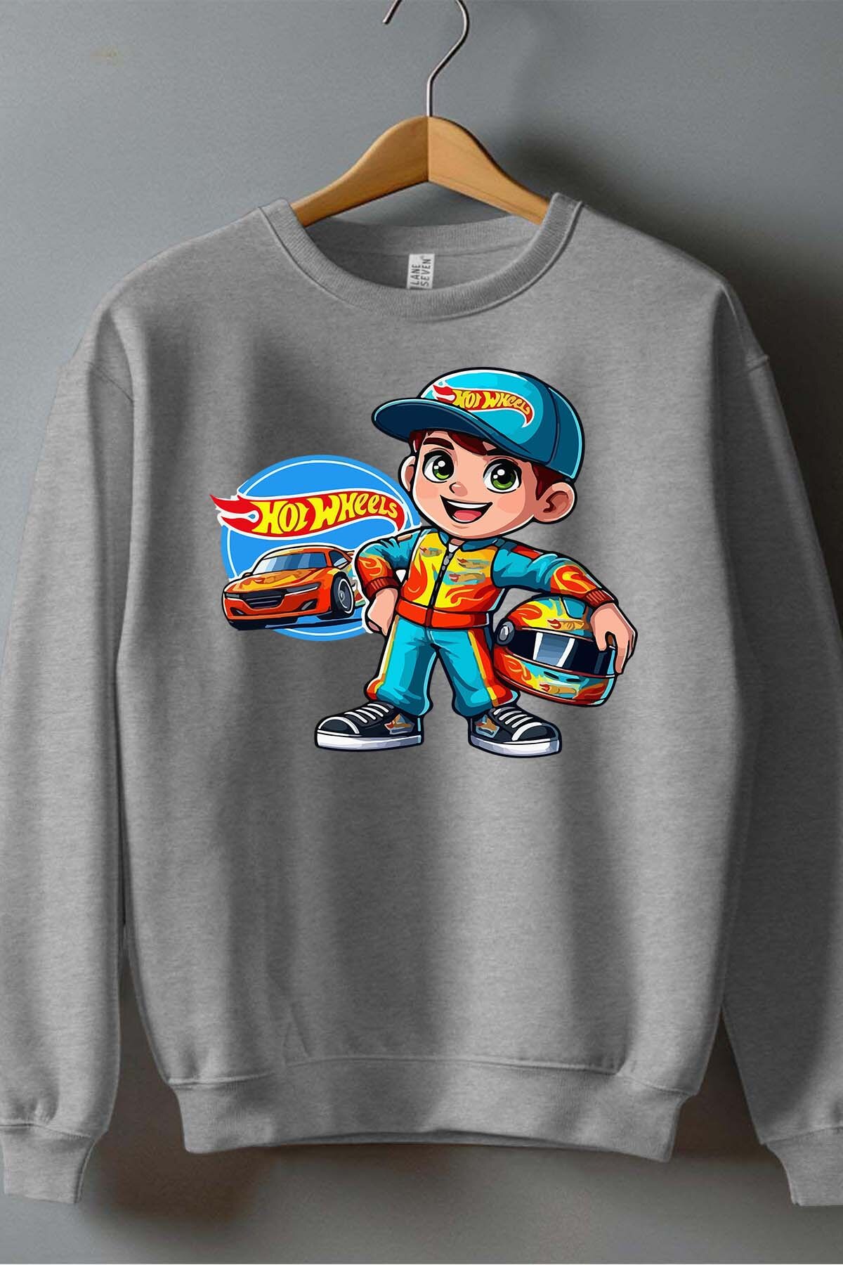 Großhändler I.A.L.D FRANCE - Driver H Weel - Rundhals-Sweatshirt für Jungen