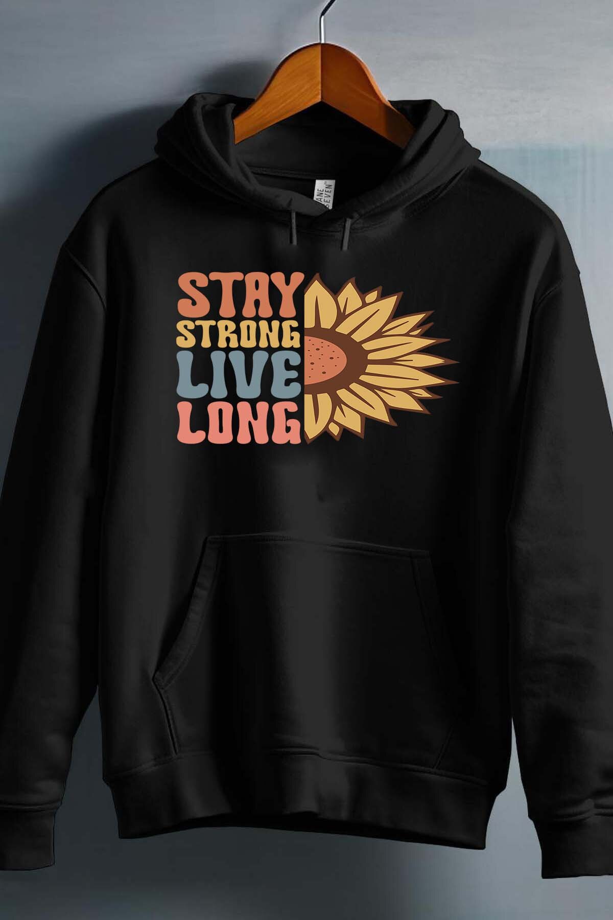 Grossiste I.A.L.D FRANCE - Stay Live - Sweat Capuche Fille