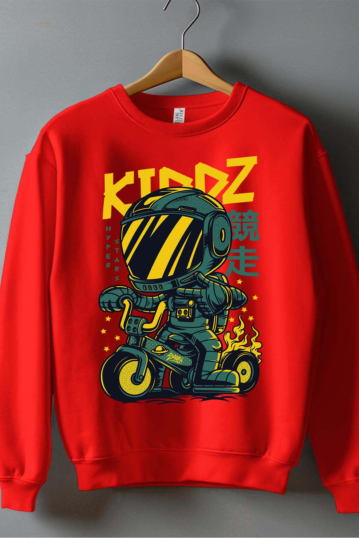Mayorista I.A.L.D FRANCE - Speed Kiddz - Sudadera cuello redondo Niño