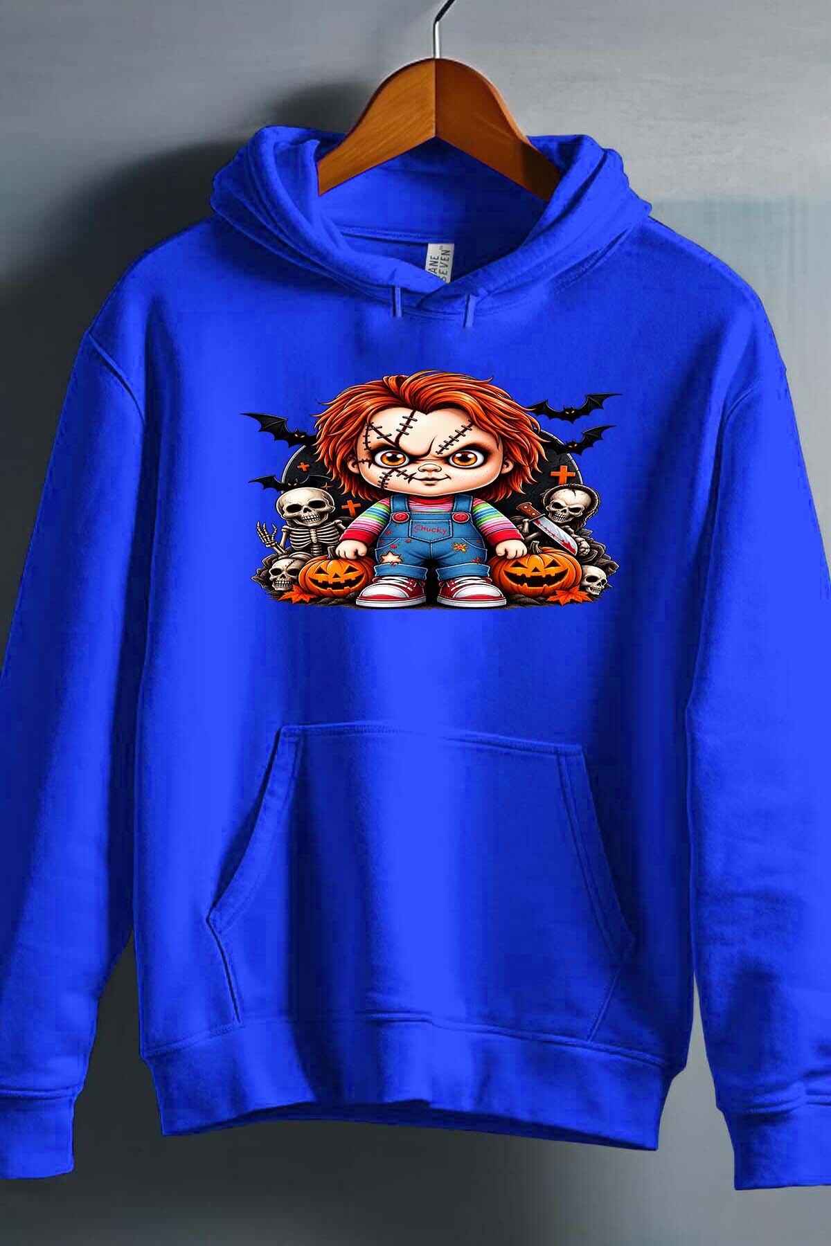 Grossiste I.A.L.D FRANCE - Chuky halloween - Sweat Capuche Garçon