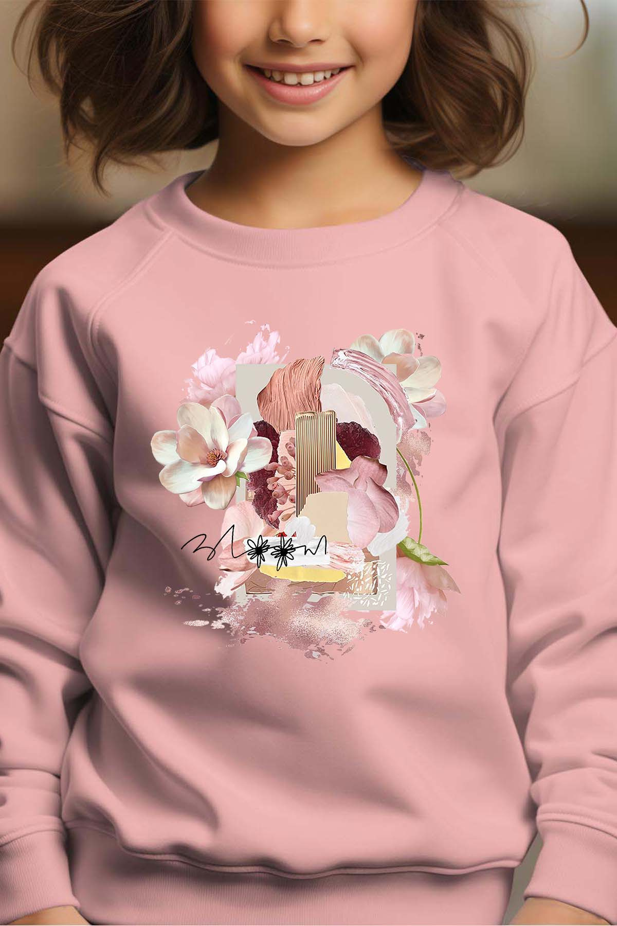 Grossiste I.A.L.D FRANCE - Bloom Unal - Sweat Col Rond Fille