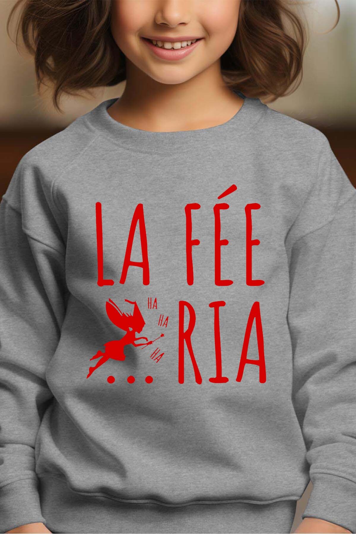 Grossiste I.A.L.D FRANCE - La fairy Fee Ria - Sweat Col Rond Fille