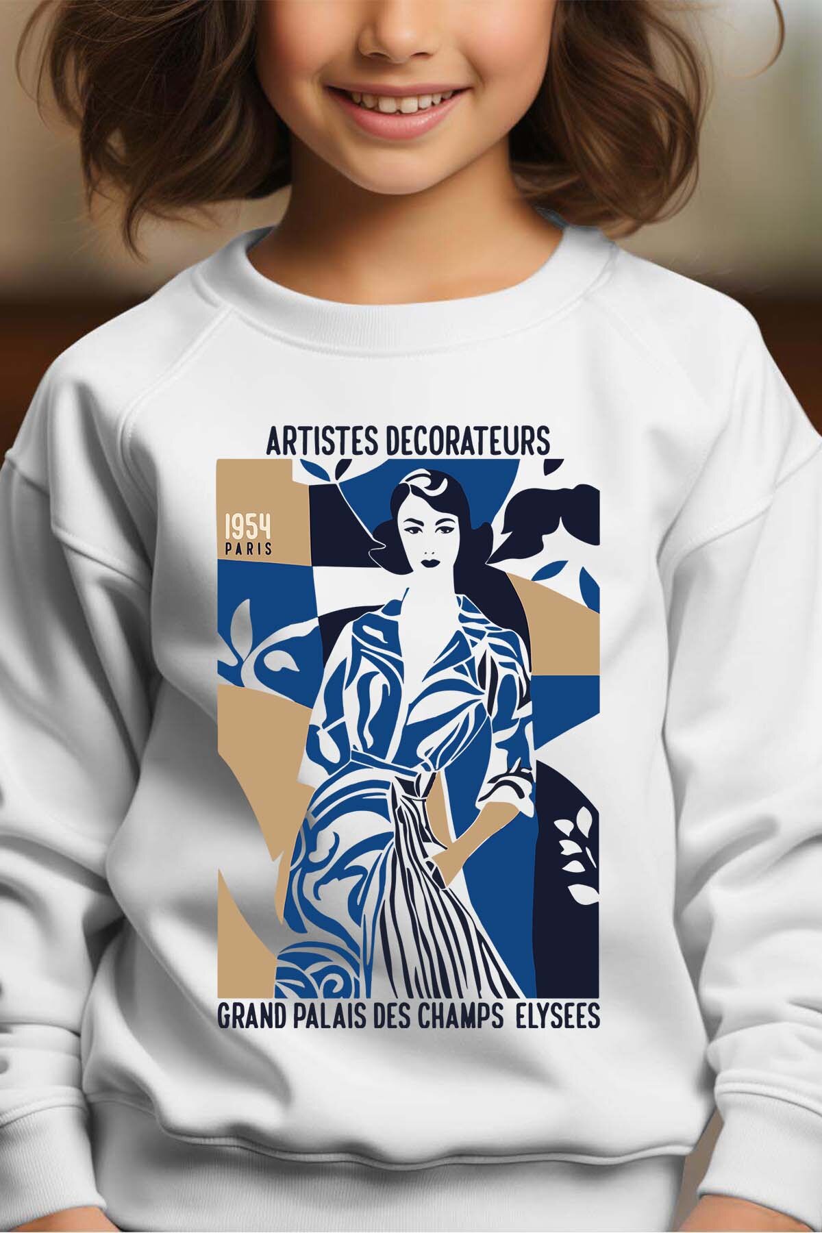 Grossiste I.A.L.D FRANCE - Parisian Deco - Sweat Col Rond Fille