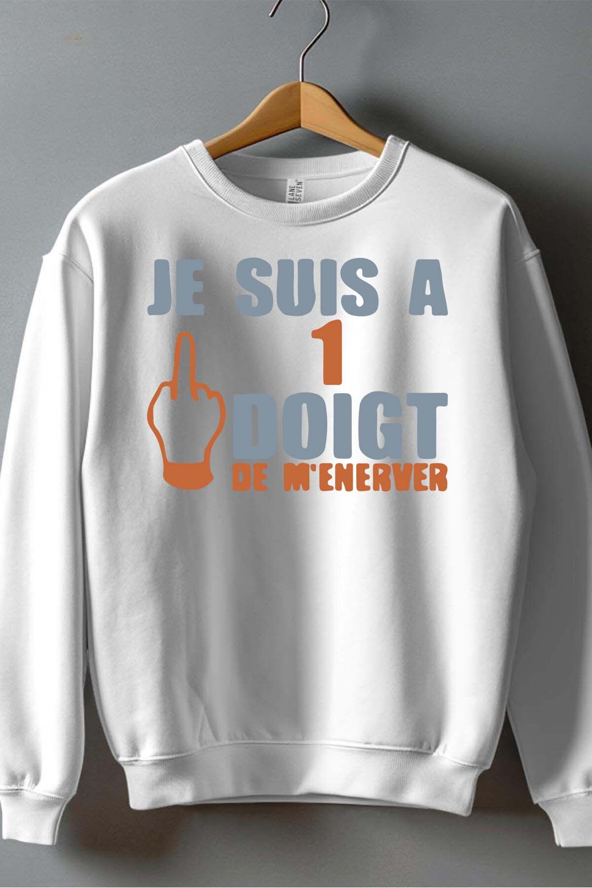 Mayorista I.A.L.D FRANCE - Un Doigt enerver - Sudadera con cuello redondo para niño