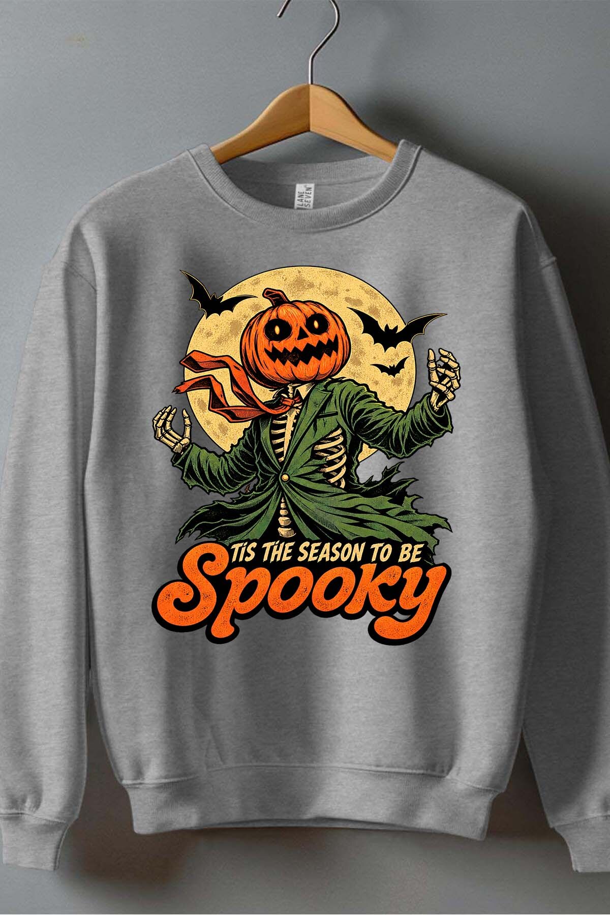 Grossiste I.A.L.D FRANCE - Spookyman halloween - Sweat Col Rond Garçon