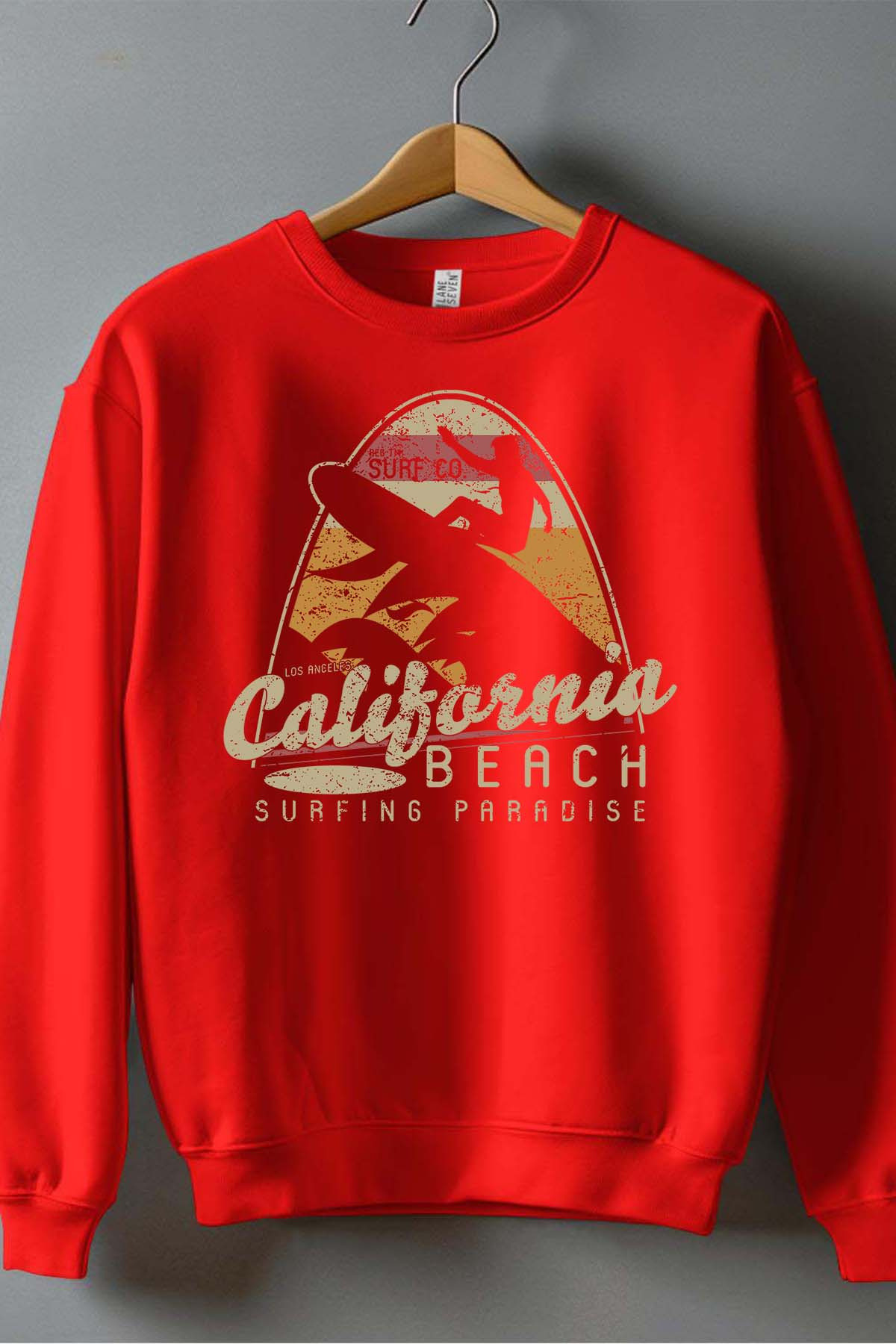 Wholesaler I.A.L.D FRANCE - California retro Surf - Crewneck sweatshirt Boy