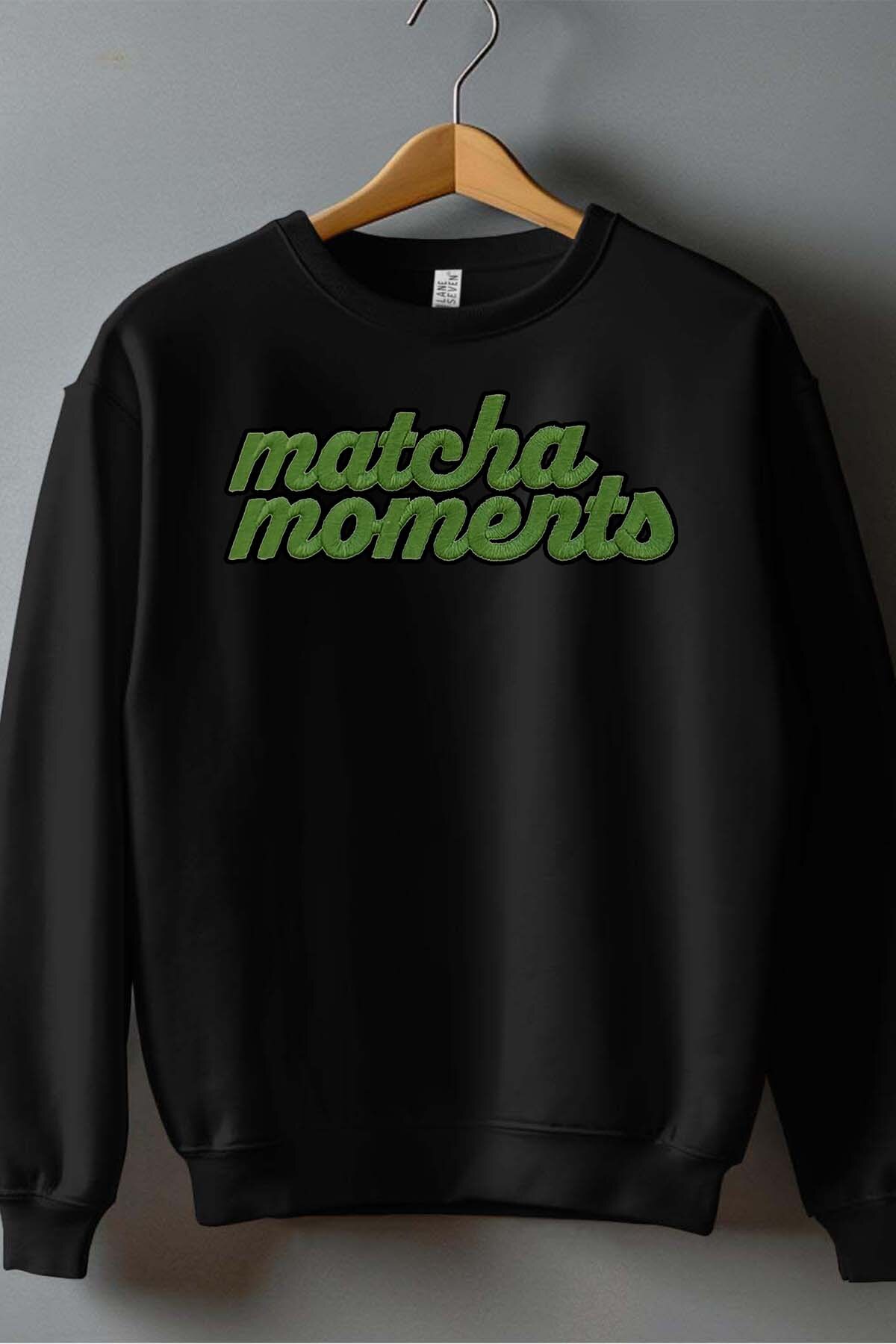 Grossiste I.A.L.D FRANCE - Matcha moments - Sweat Col Rond Garçon