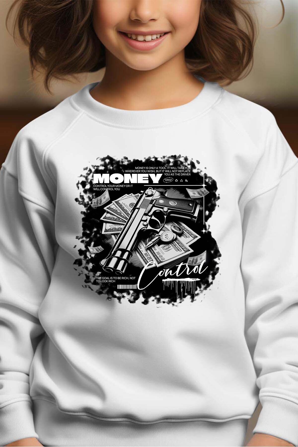 Wholesaler I.A.L.D FRANCE - Money Control - Crewneck sweatshirt Girl