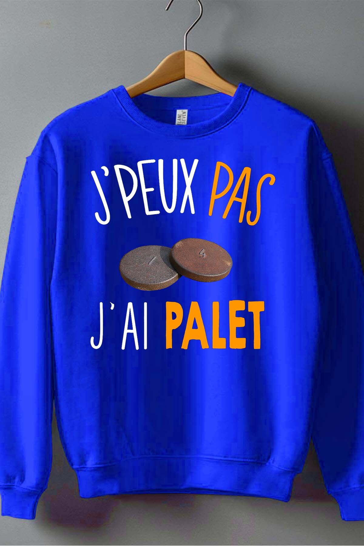 Grossiste I.A.L.D FRANCE - J ai palet - Sweat Col Rond Garçon