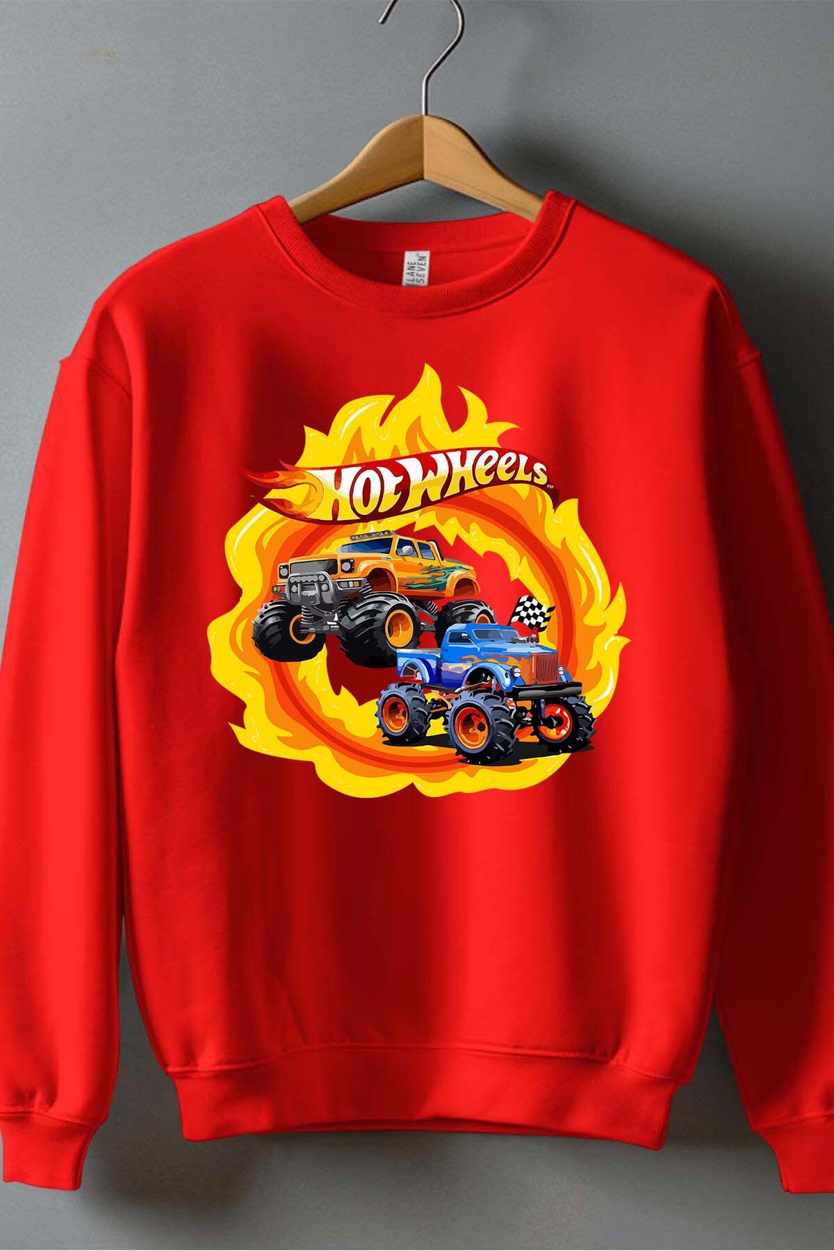 Grossiste I.A.L.D FRANCE - Truck Weel - Sweat Col Rond Garçon