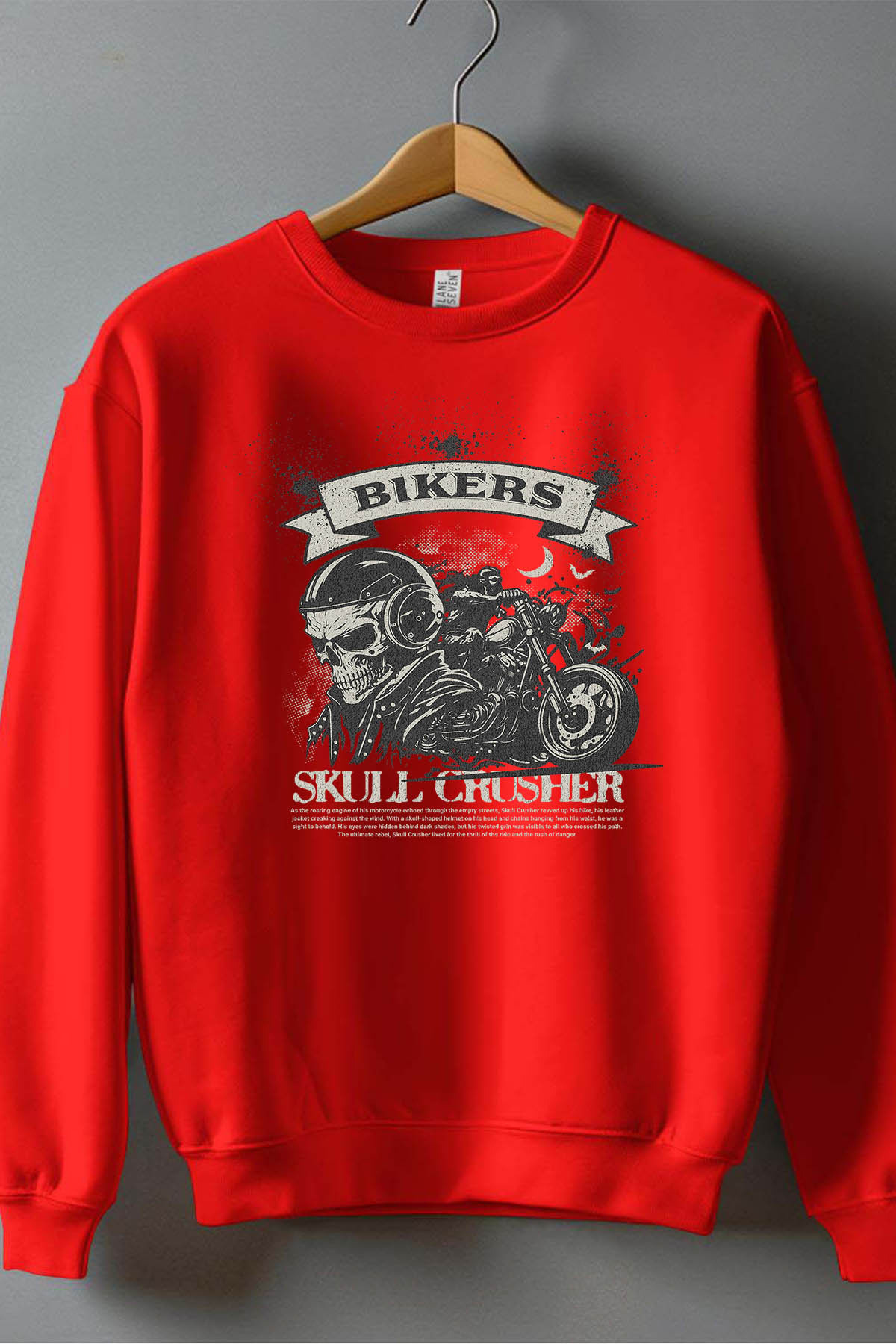 Wholesaler I.A.L.D FRANCE - Crusher Bikers - Crewneck sweatshirt Boy