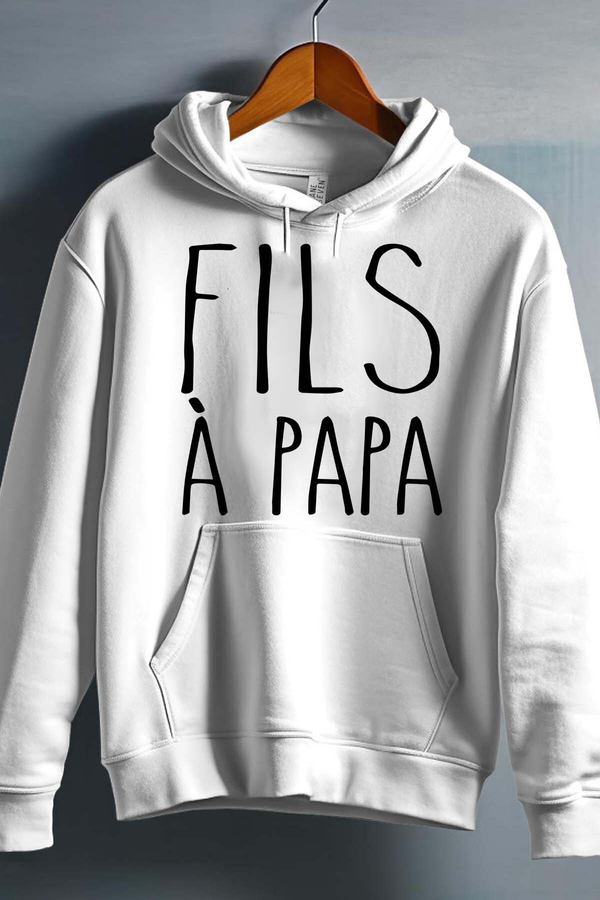 Großhändler I.A.L.D FRANCE - Papa's Sohn - Jungen Kapuzenpullover