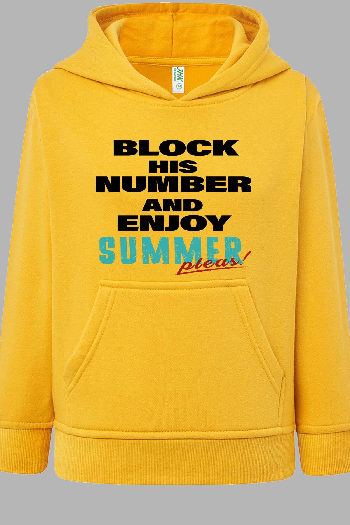 Grossiste I.A.L.D FRANCE - Block enjoy summer - Sweat Capuche Fille