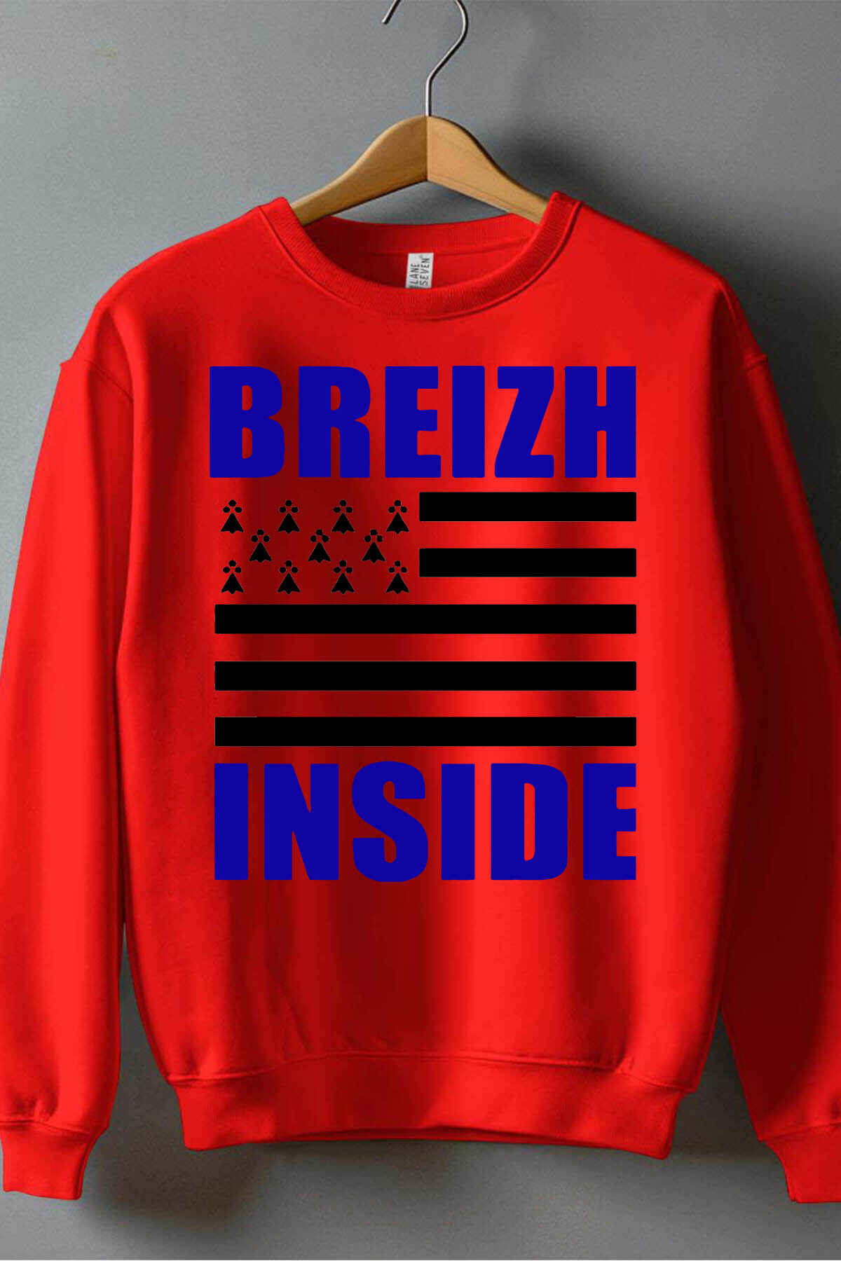 Mayorista I.A.L.D FRANCE - Breizh adentro - sudadera de cuello redondo
