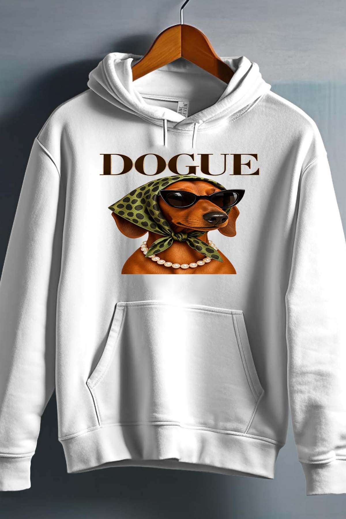 Grossiste I.A.L.D FRANCE - Dogue fashuin glasses - Sweat Capuche Fille
