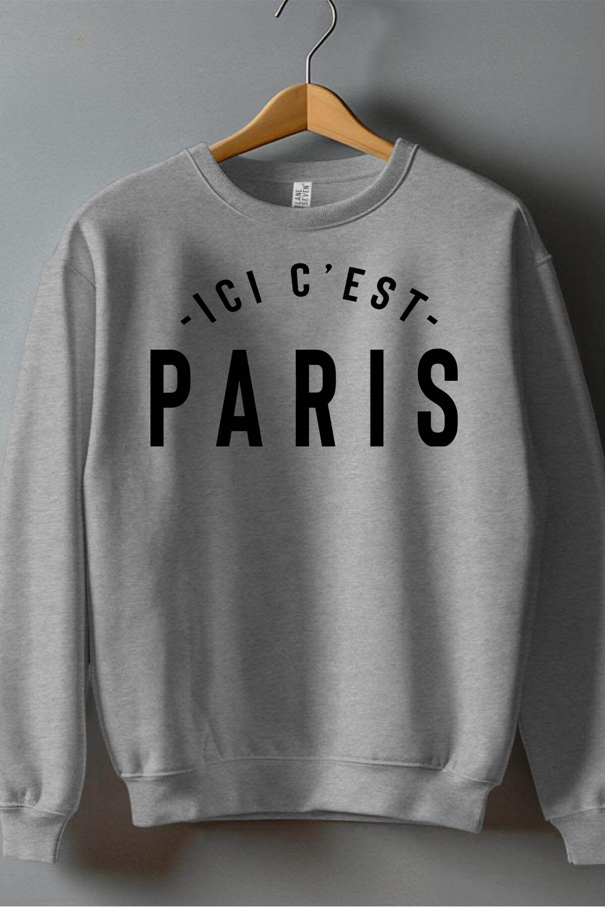 Großhändler I.A.L.D FRANCE - Hier Paris - Junge runder Nacken -Sweatshirt