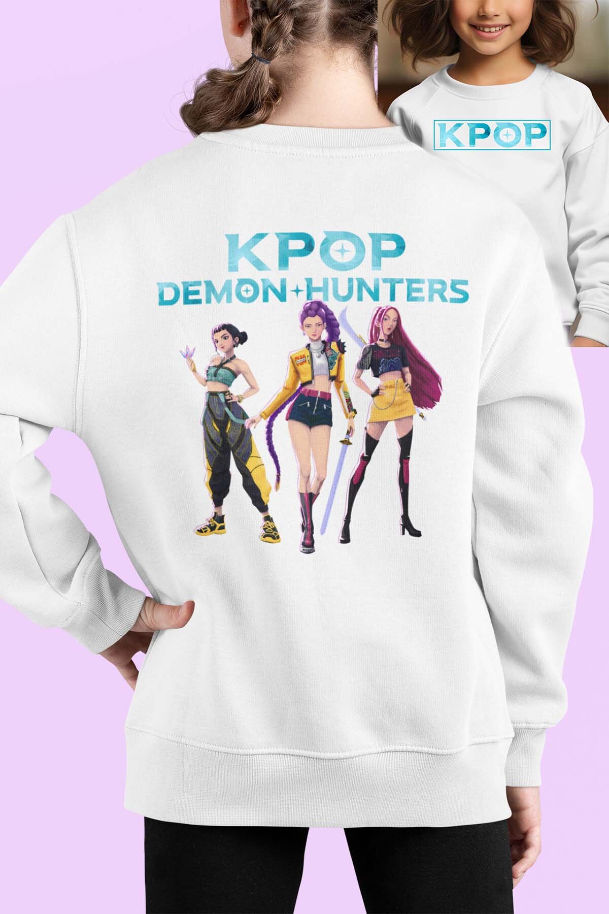 Grossiste I.A.L.D FRANCE - Kpop Chasseuses - Sweat Col Rond Fille