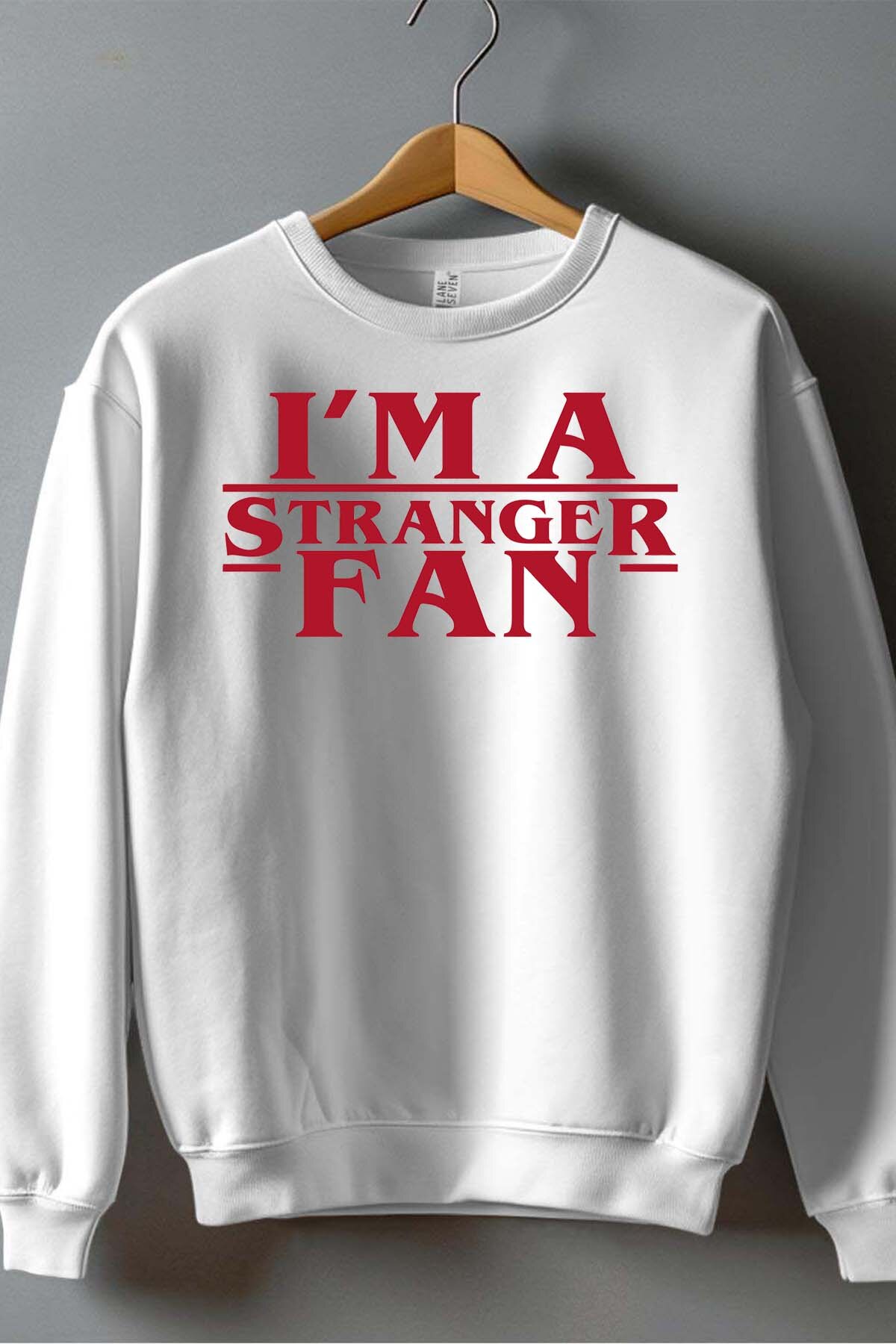 Grossista I.A.L.D FRANCE - Stranger Fan - Felpa girocollo Ragazzo