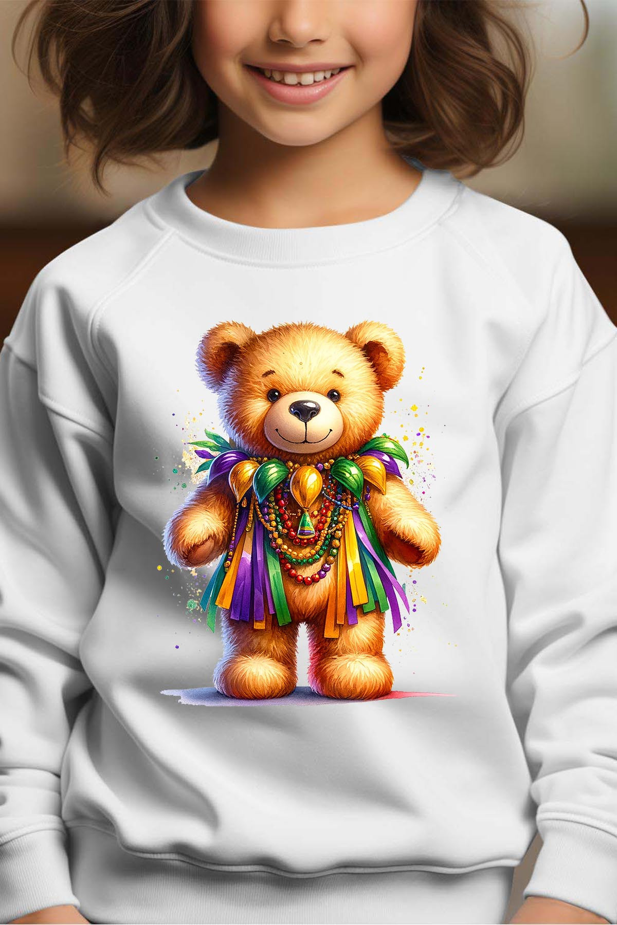 Wholesaler I.A.L.D FRANCE - Nounours Déguisé - Crewneck sweatshirt Girl