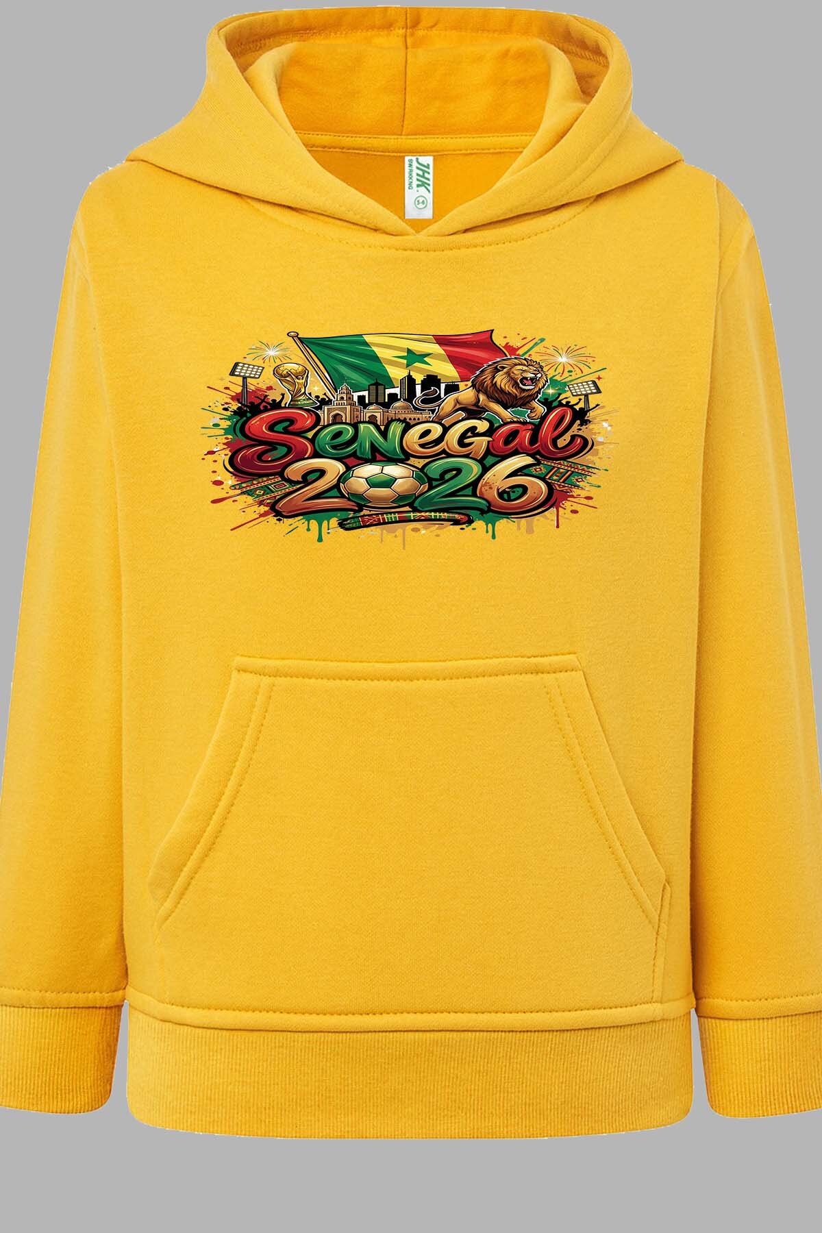 Grossiste I.A.L.D FRANCE - Cdm26 Senegal - Sweat Capuche Fille