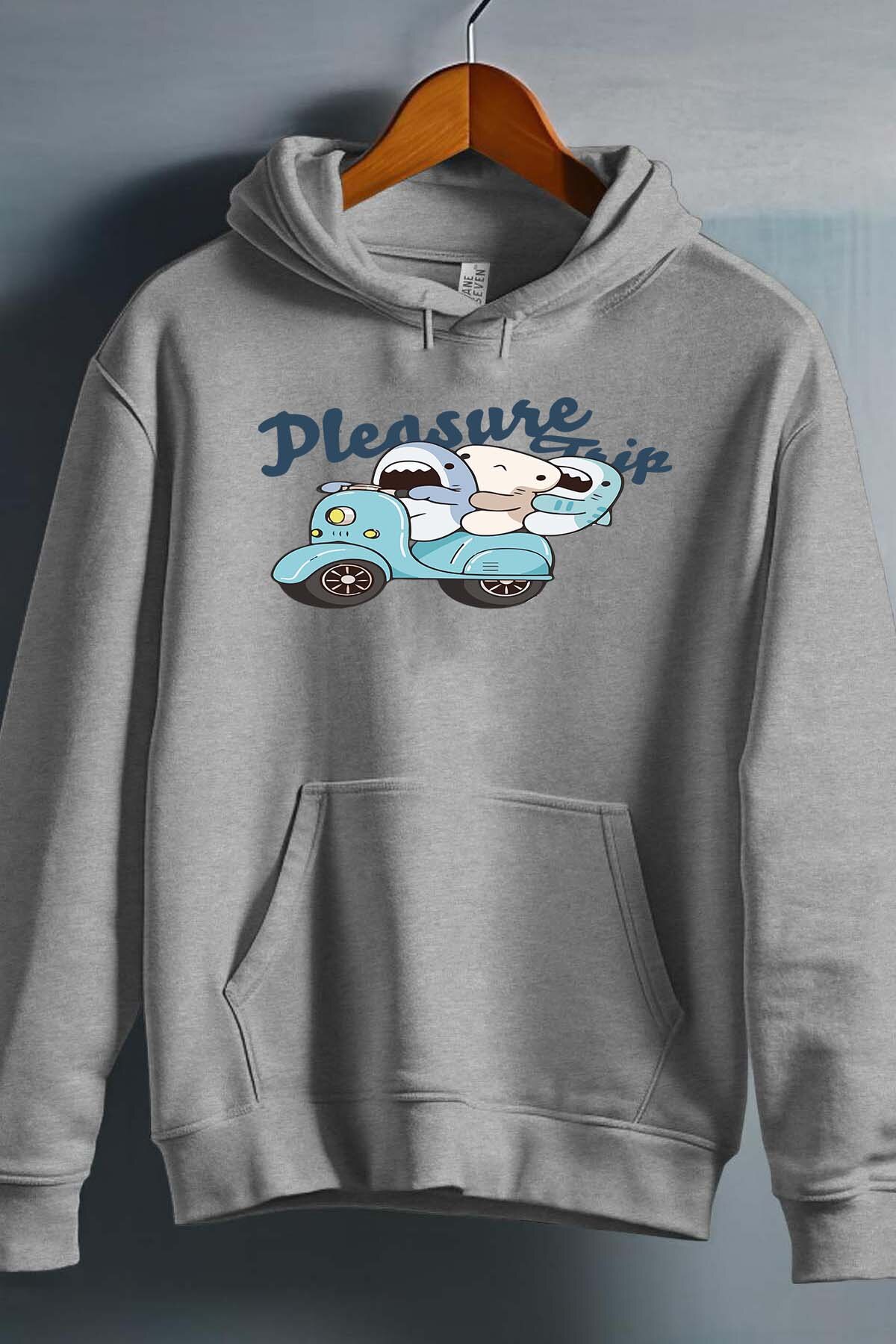 Wholesaler I.A.L.D FRANCE - Scooter Shark - Hooded sweatshirt Girl
