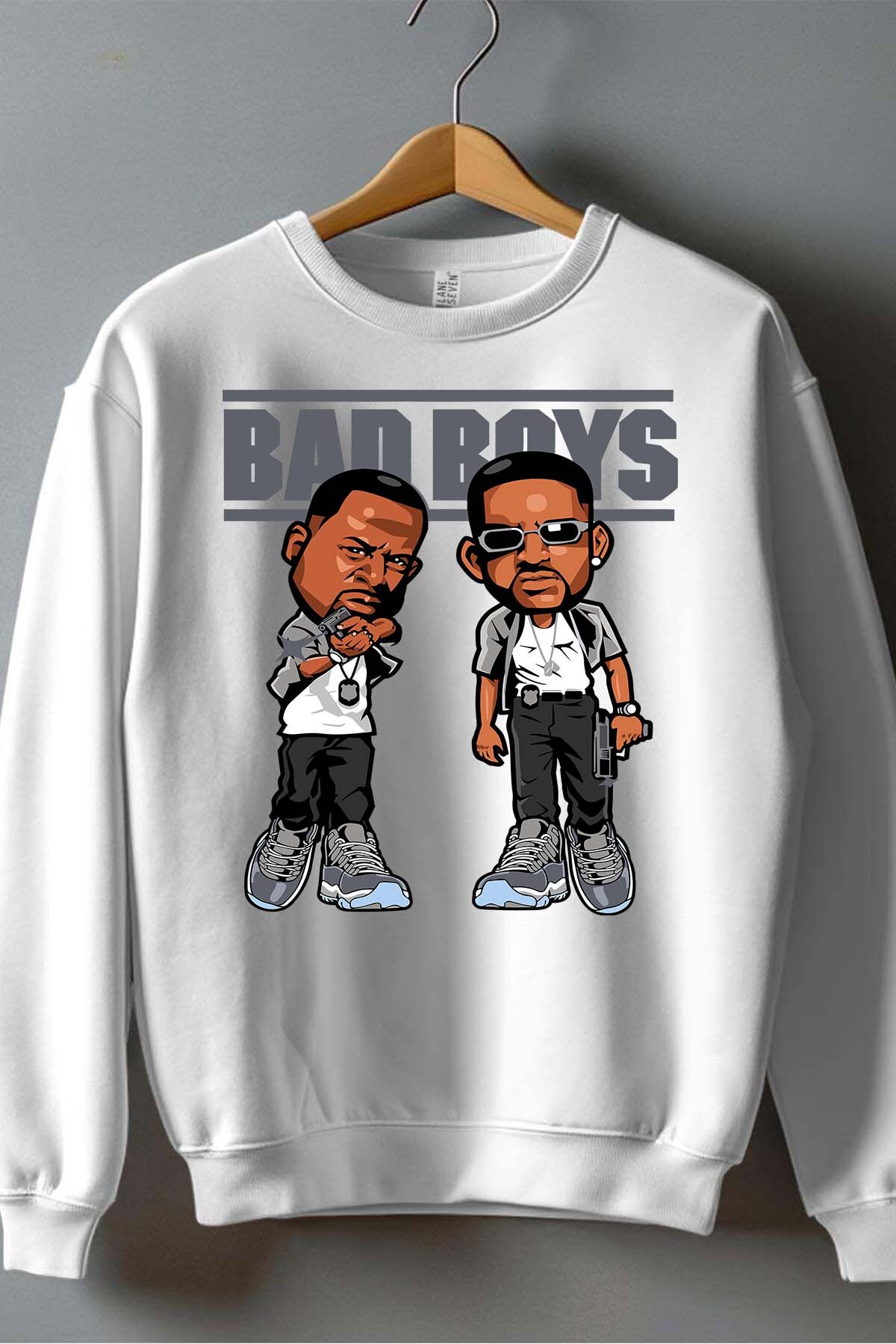 Grossiste I.A.L.D FRANCE - BAD BOYS Légendaire - Sweat Col Rond Garçon