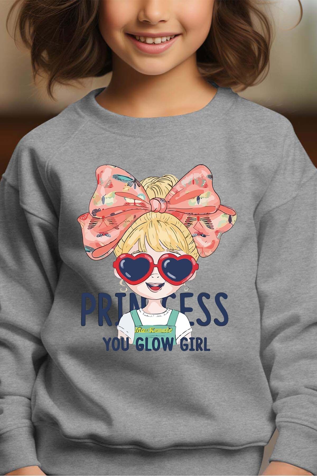 Großhändler I.A.L.D FRANCE - Glow Girl - Rundhals-Sweatshirt Mädchen