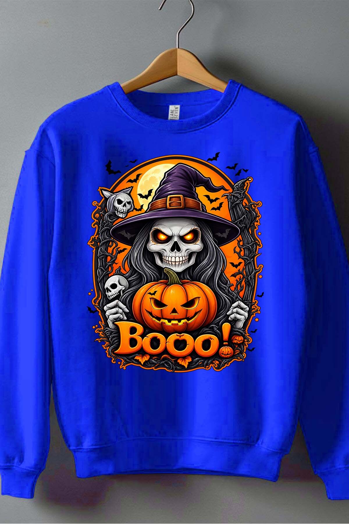 Grossiste I.A.L.D FRANCE - Boo witche halloween - Sweat Col Rond Garçon