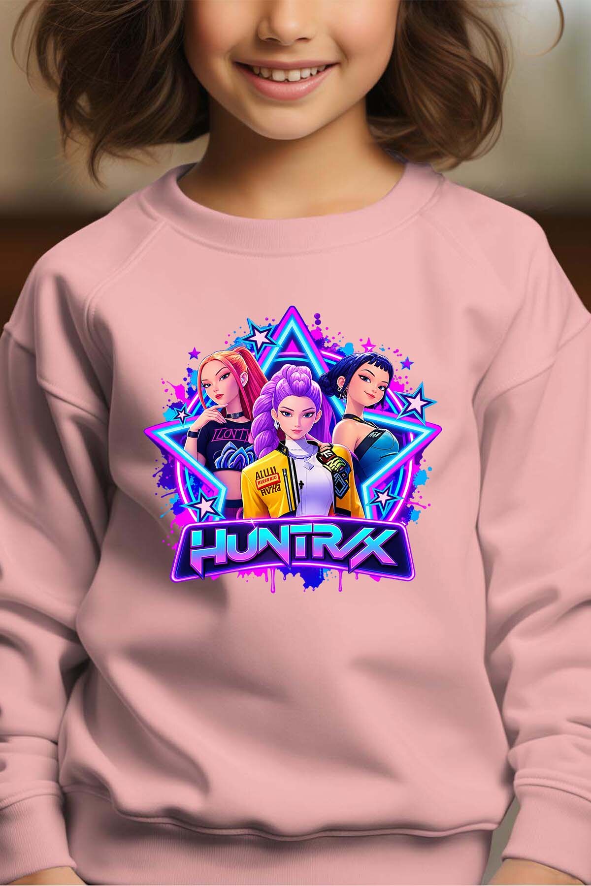 Mayorista I.A.L.D FRANCE - K-pop huntrix - Sudadera con cuello redondo para chica
