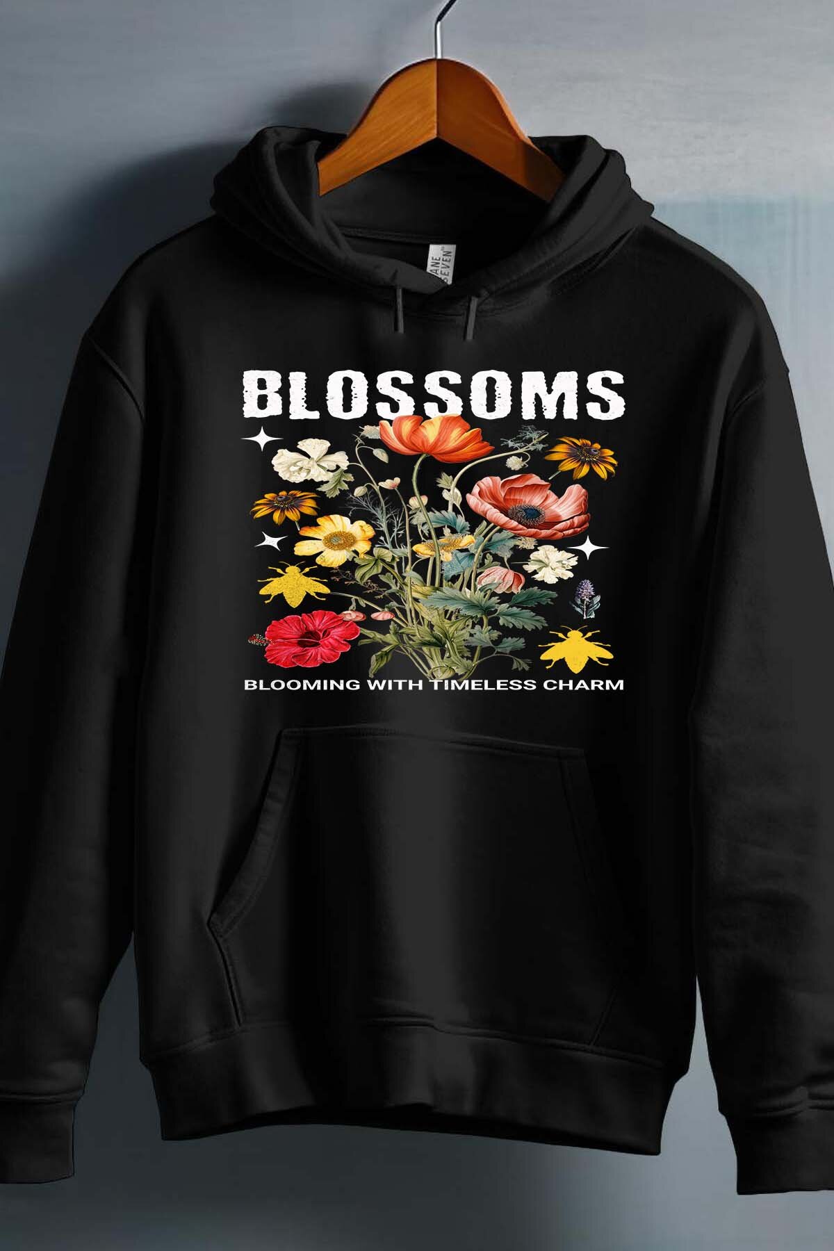 Großhändler I.A.L.D FRANCE - Zeitlose Blüte - Kapuzenpullover Mädchen