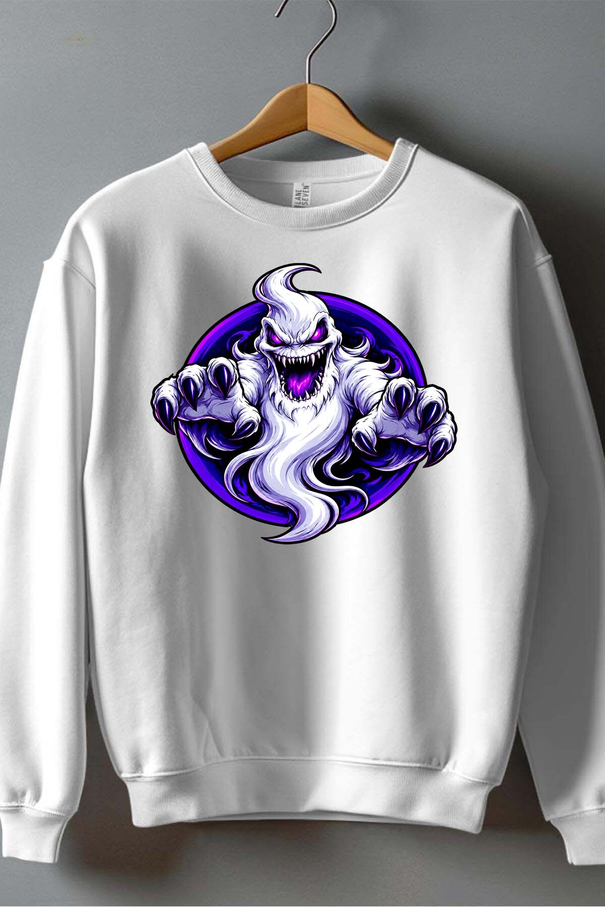 Grossiste I.A.L.D FRANCE - Ghost halloween - Sweat Col Rond Garçon