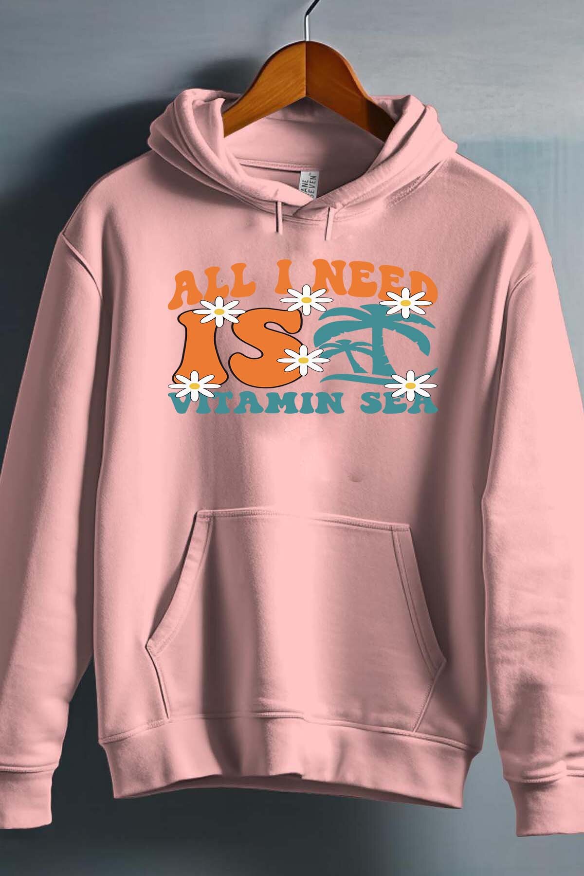 Großhändler I.A.L.D FRANCE - Brauche Vitamin Sea - Kapuzenpullover Mädchen