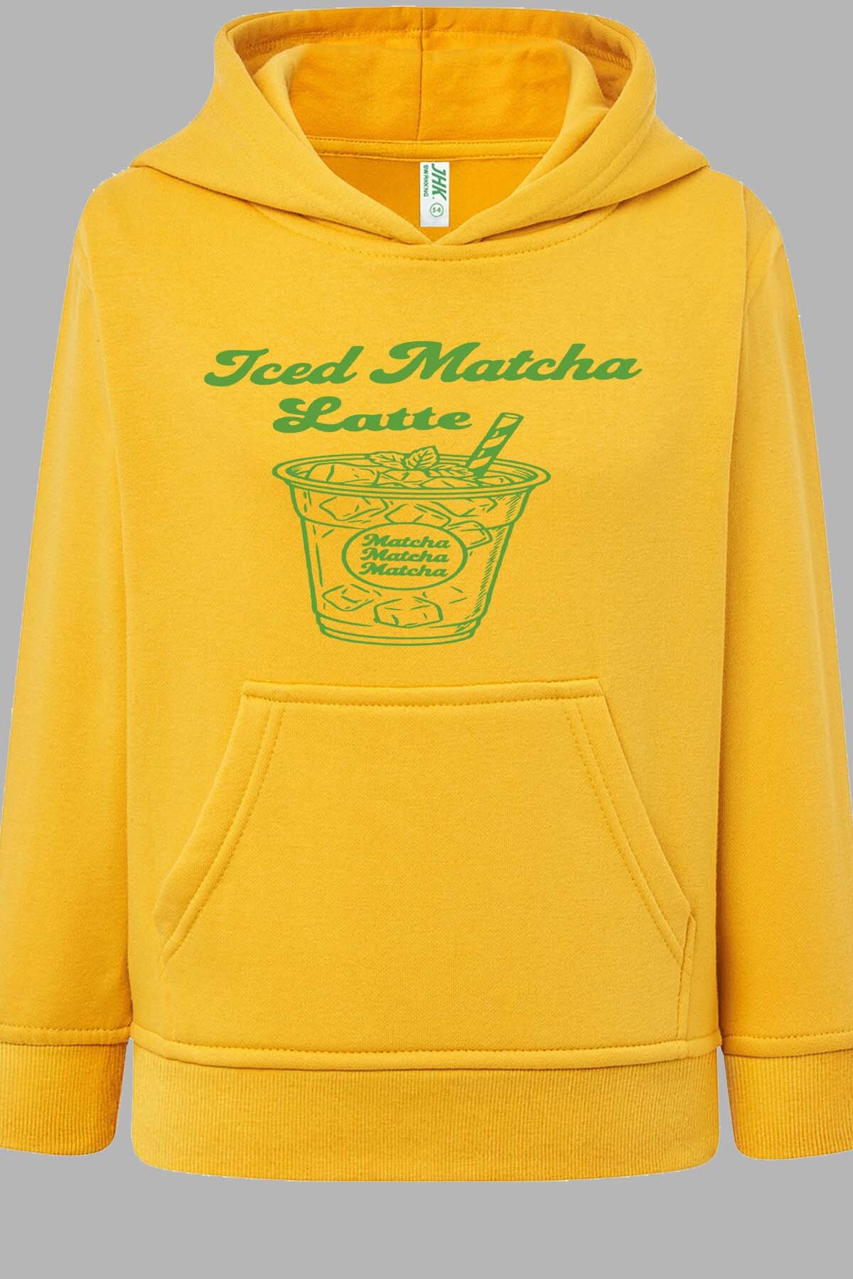 Grossiste I.A.L.D FRANCE - Iced matcha latte - Sweat Capuche Fille