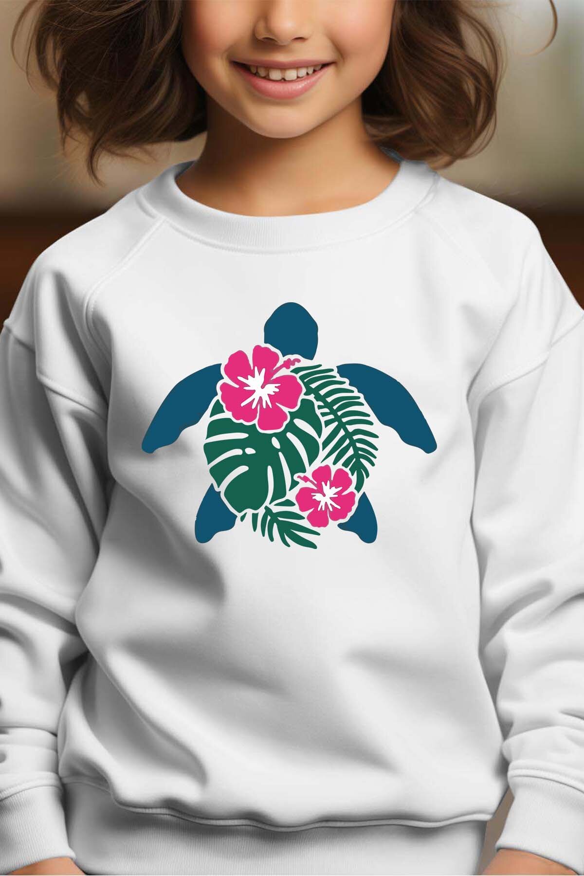 Mayorista I.A.L.D FRANCE - Tortue Island - Sudadera con cuello redondo para niña