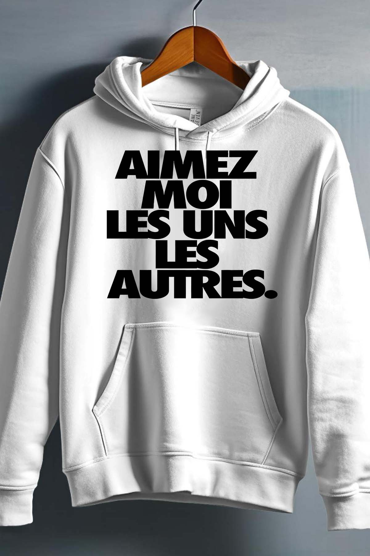 Grossiste I.A.L.D FRANCE - Aimez moi - Sweat Capuche Garçon