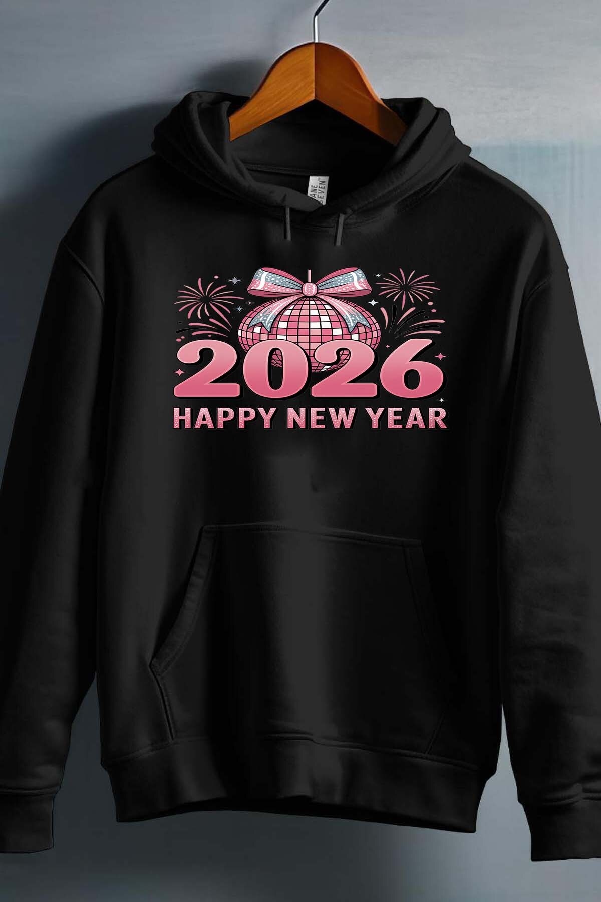 Großhändler I.A.L.D FRANCE - Fröhliches 2026 Pink - Kapuzenpullover Mädchen