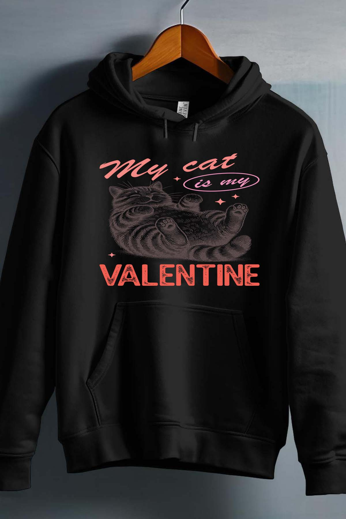 Grossiste I.A.L.D FRANCE - ValentineCat - Sweat Capuche Fille