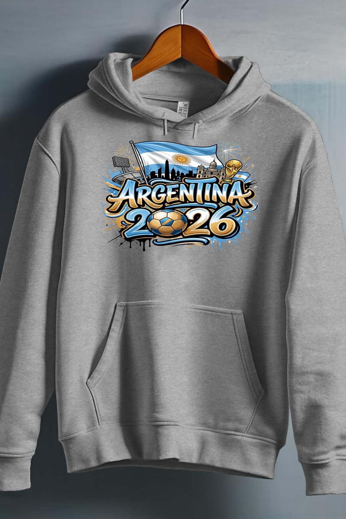 Grossiste I.A.L.D FRANCE - Cdm26 Argentina - Sweat Capuche Garçon