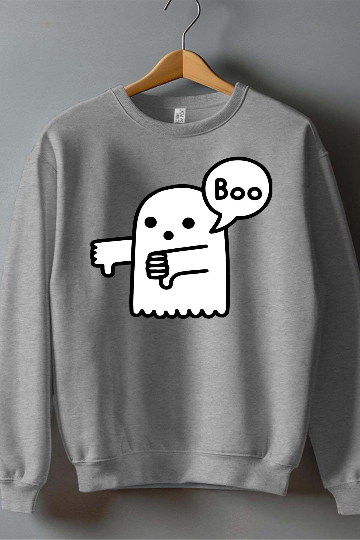Mayorista I.A.L.D FRANCE - Ghost Boo - Sudadera con cuello redondo para niño