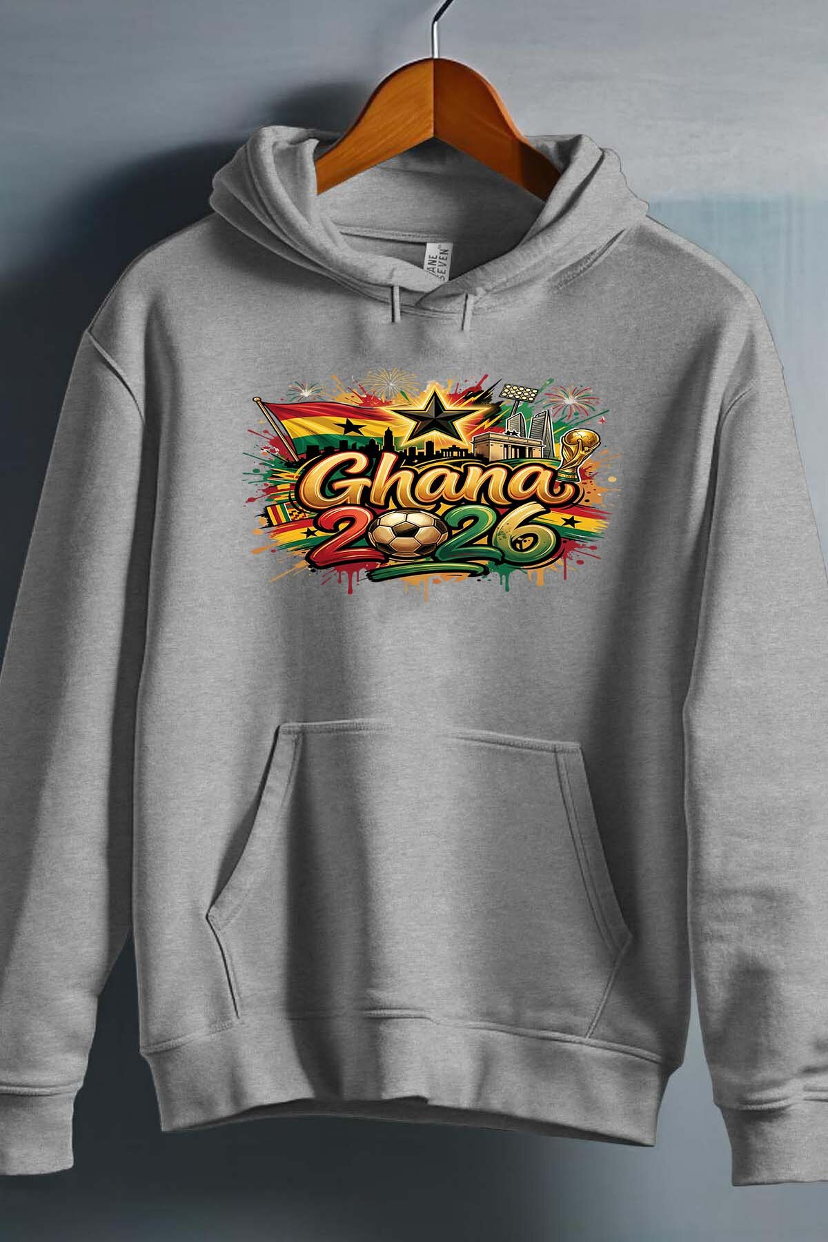 Grossiste I.A.L.D FRANCE - Cdm26 Ghana - Sweat Capuche Fille