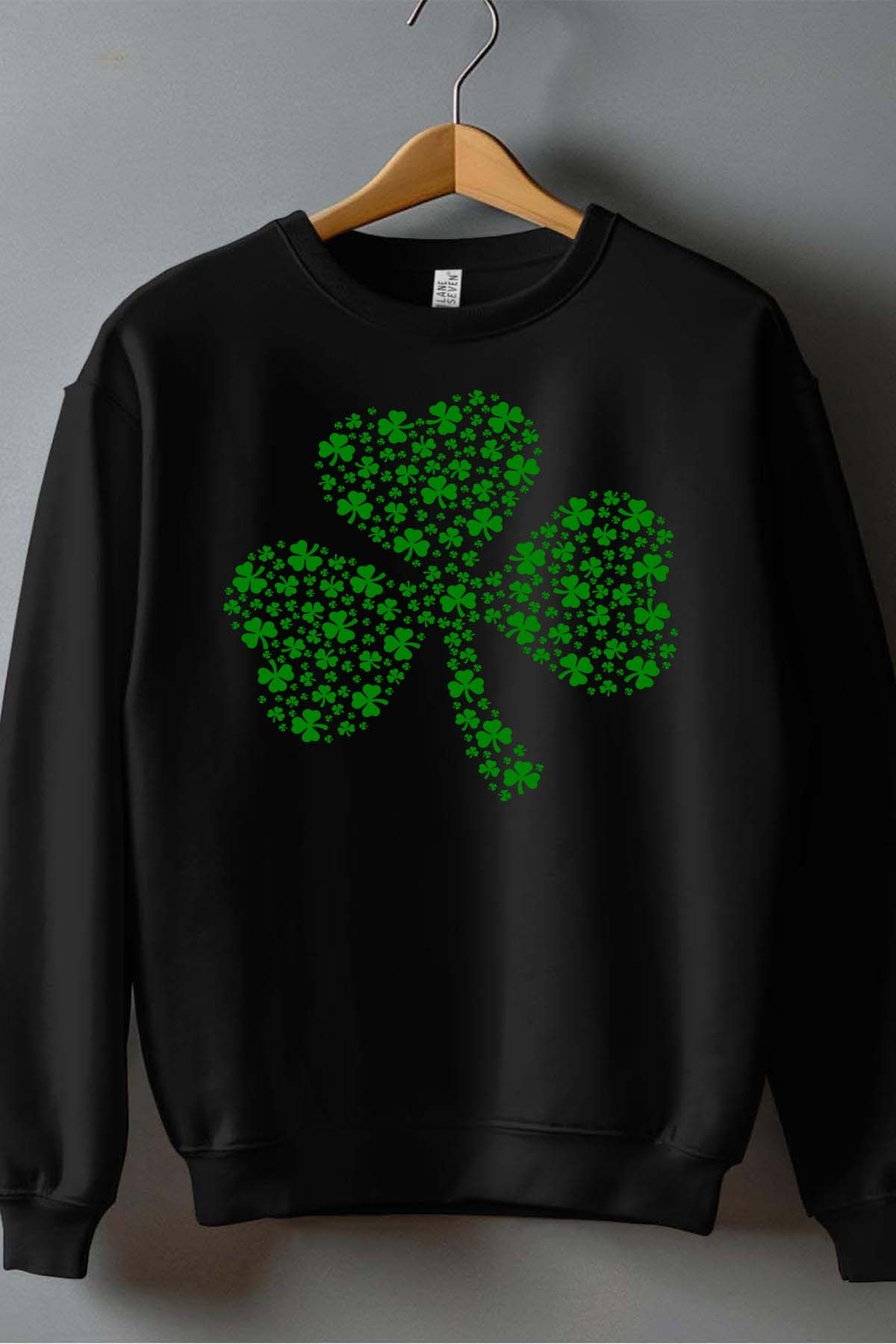 Mayorista I.A.L.D FRANCE - Multi shamrock - chico sudadera de cuello redondo