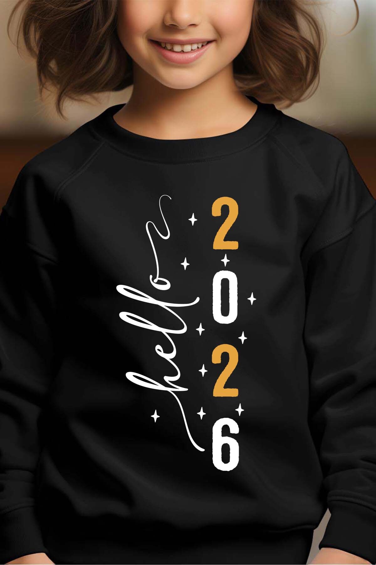 Großhändler I.A.L.D FRANCE - 2026 Hello Styl - Rundhals-Sweatshirt Mädchen