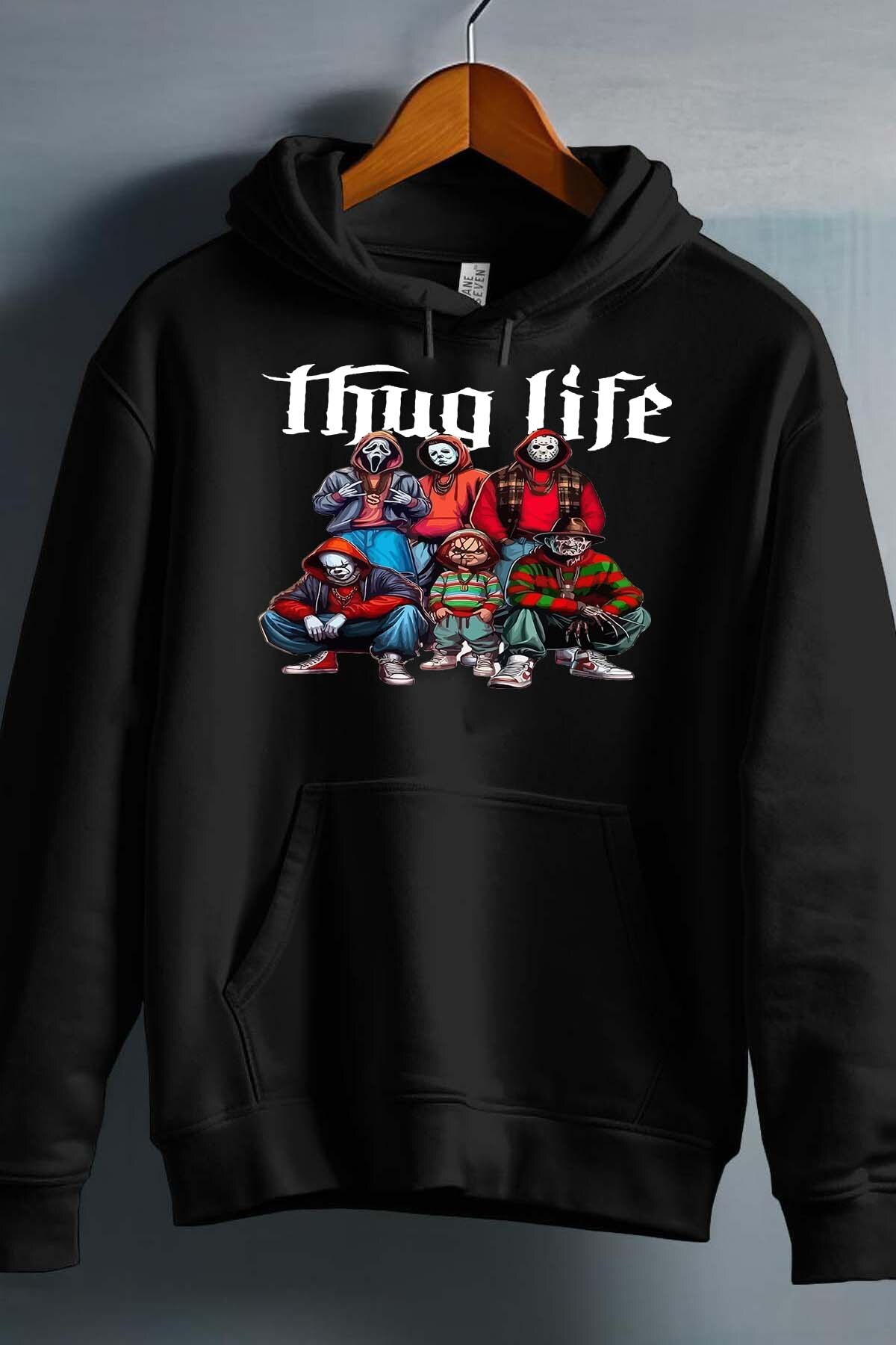 Mayorista I.A.L.D FRANCE - Thug Horor - Sudadera con Capucha Niño