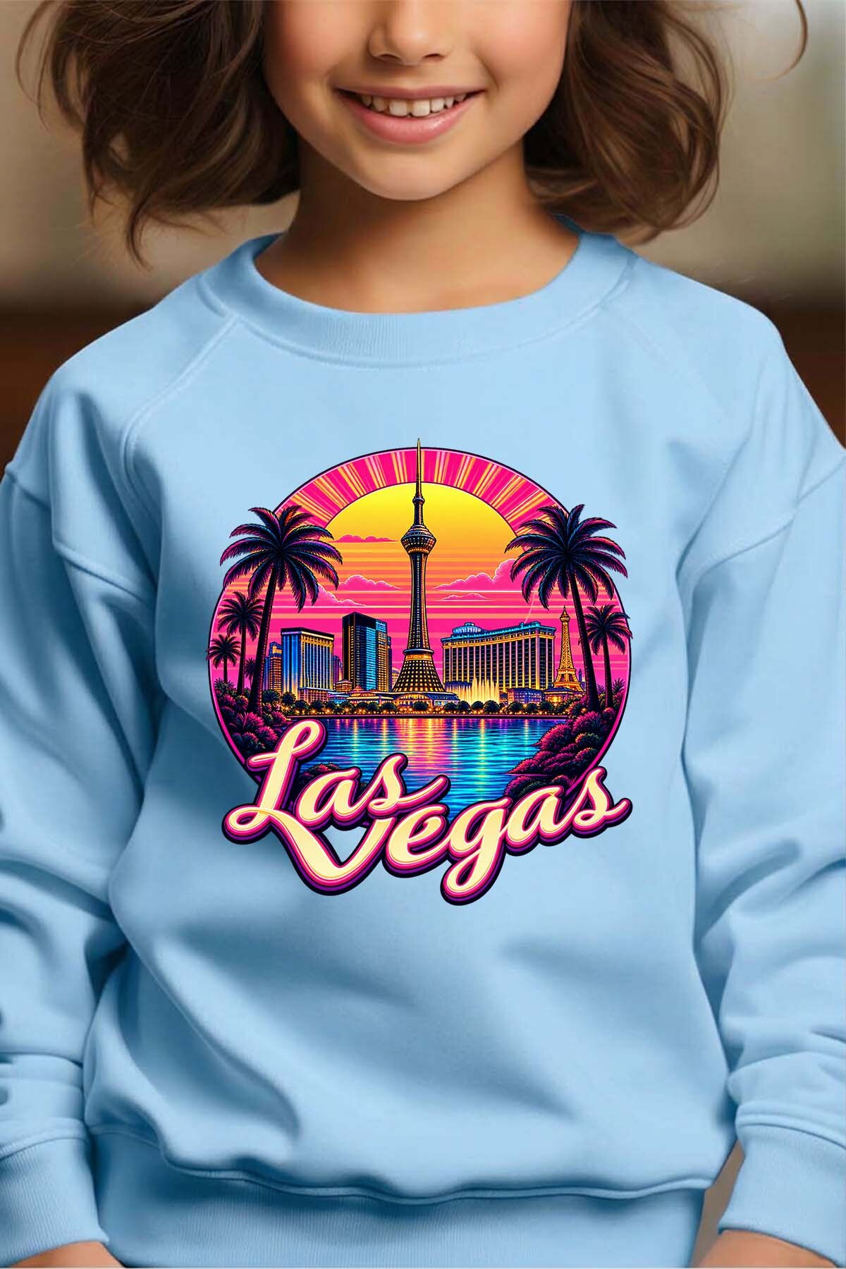 Wholesaler I.A.L.D FRANCE - 03 las vegas - Crewneck sweatshirt Girl
