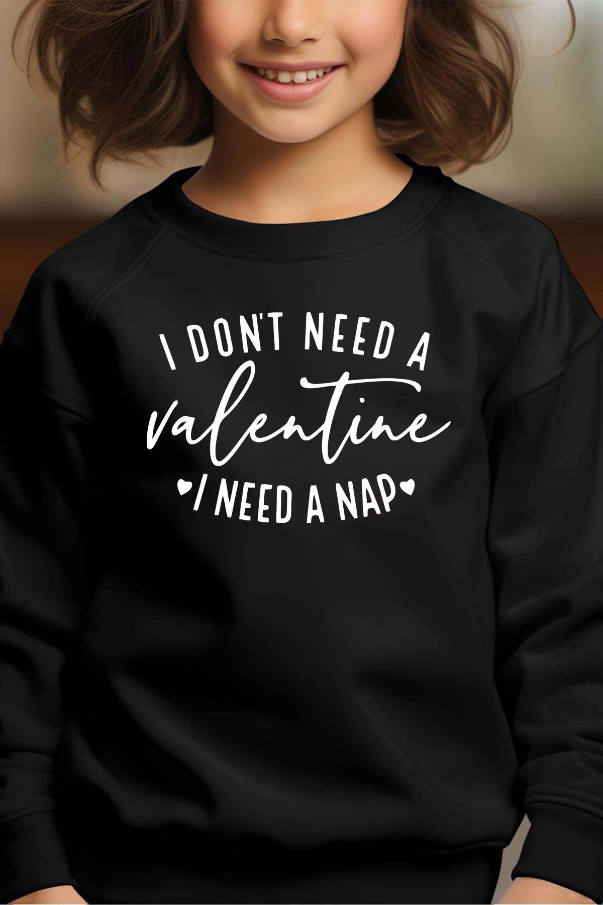 Grossiste I.A.L.D FRANCE - Valentine nap - Sweat Col Rond Fille