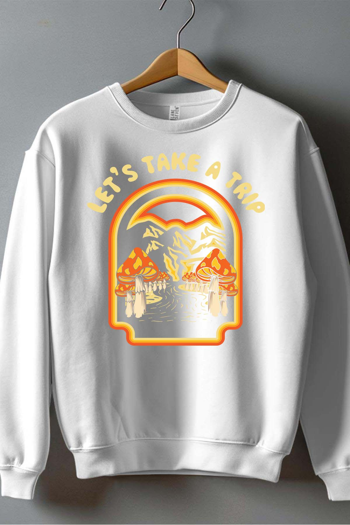 Grossiste I.A.L.D FRANCE - Take a trip - Sweat Col Rond Garçon