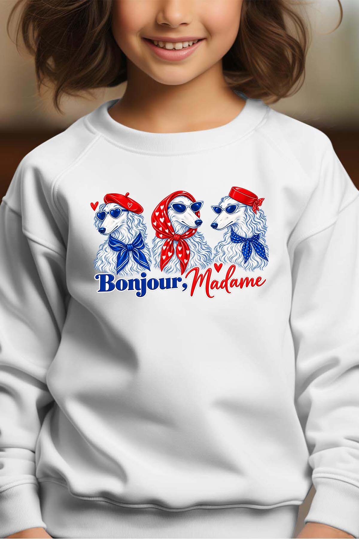 Wholesaler I.A.L.D FRANCE - Three Chic Dog - Crewneck sweatshirt Girl