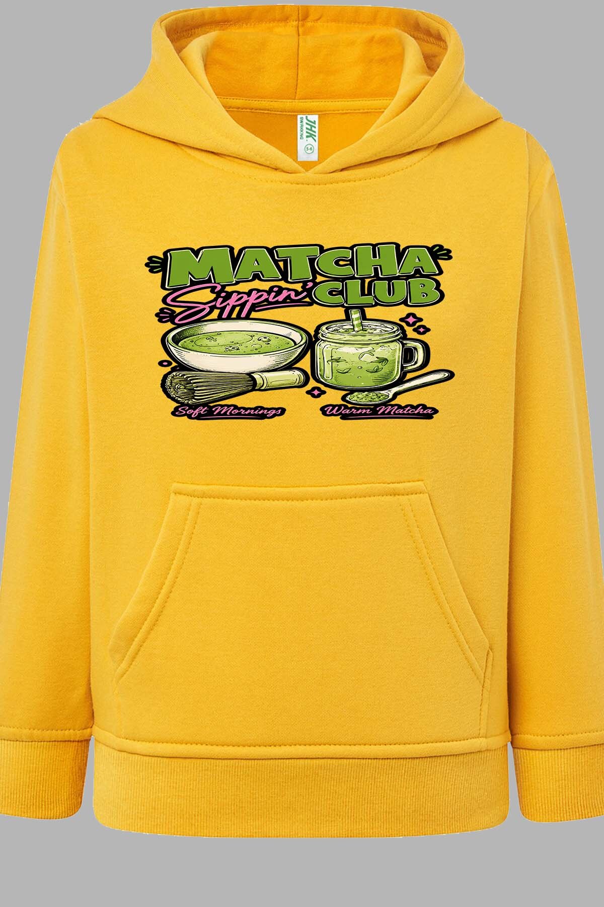 Grossiste I.A.L.D FRANCE - Matcha sippin club - Sweat Capuche Fille