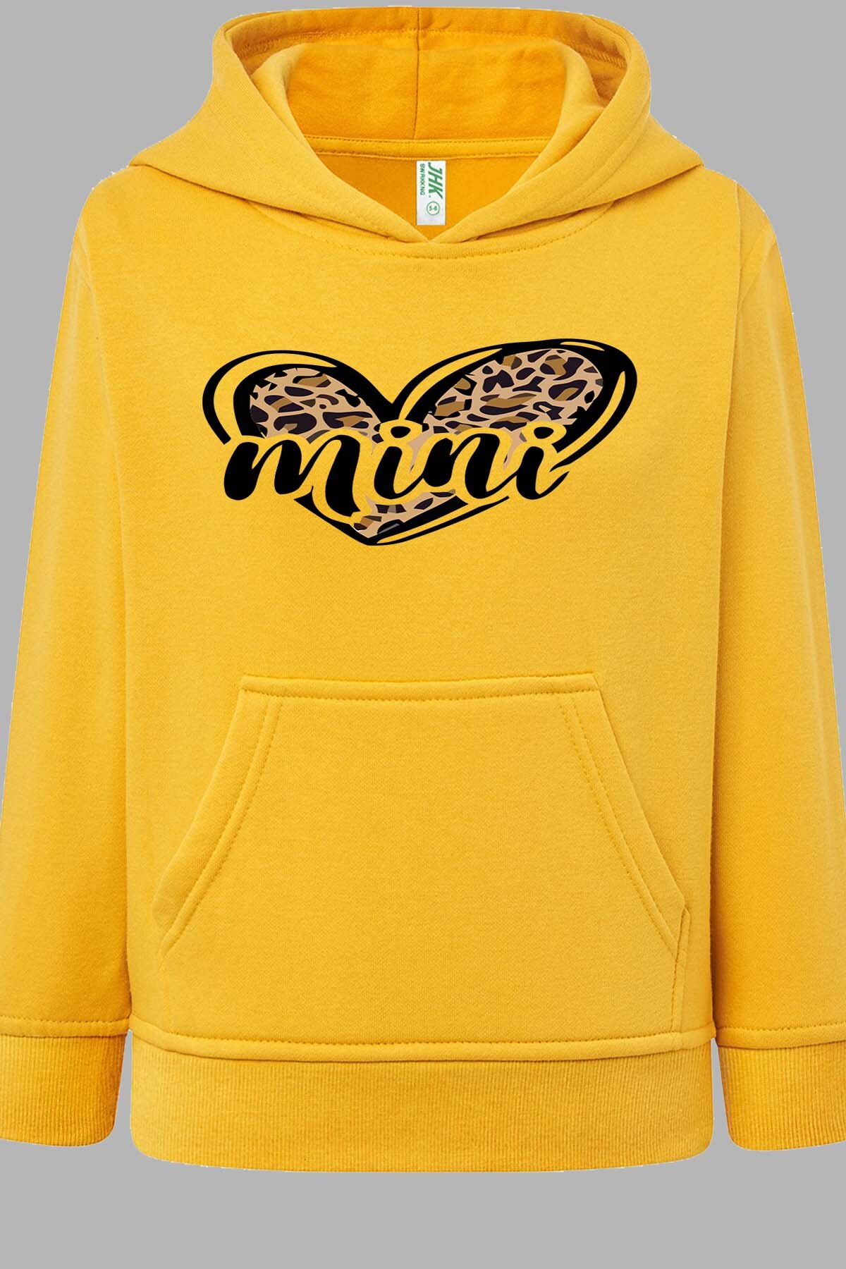 Wholesaler I.A.L.D FRANCE - Mini leopard - Hooded sweatshirt Girl