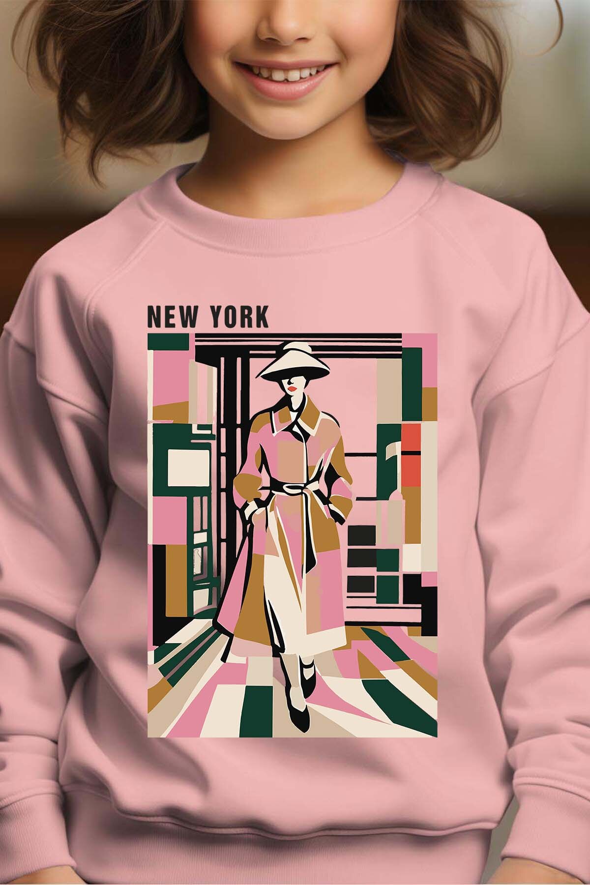 Mayorista I.A.L.D FRANCE - City Grace - Sudadera con cuello redondo Niña
